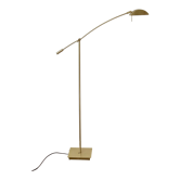 Golden lucid floor lamp