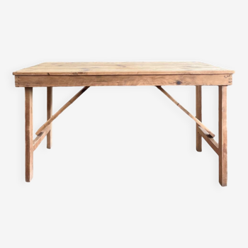 Ancien table pliante