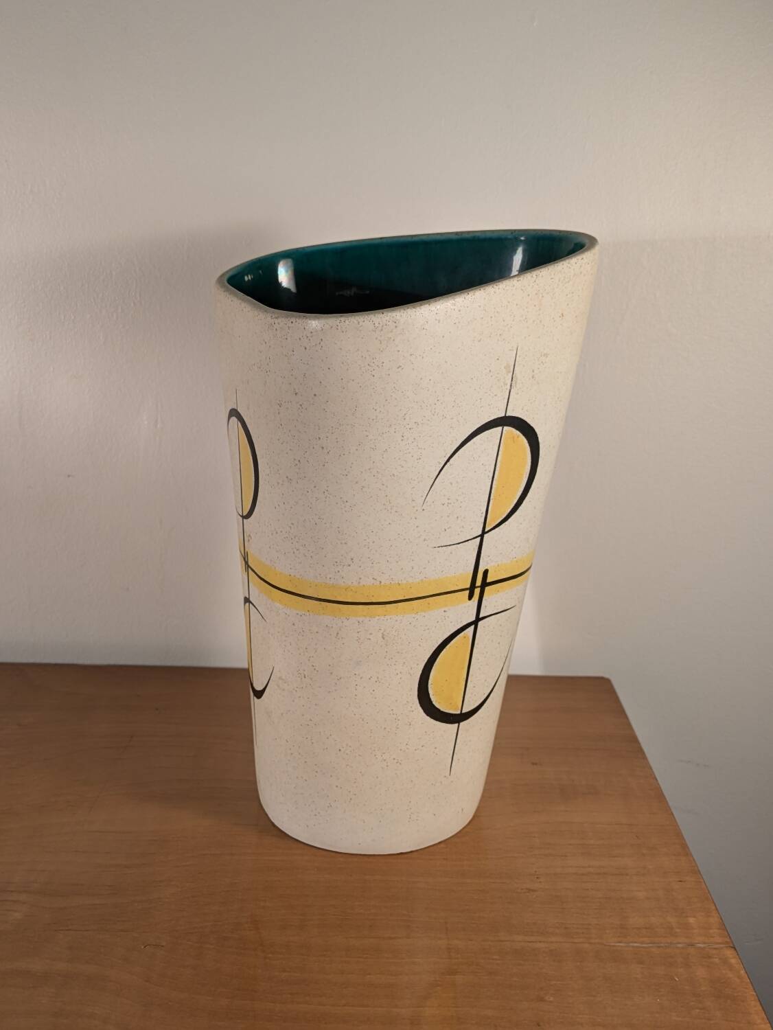 André Baud Modernist Ceramic Vase 1950