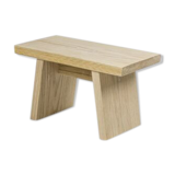Japanese stool in solid oak