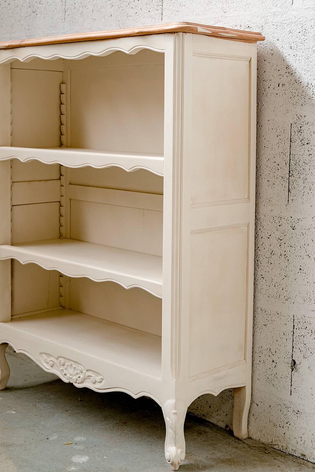 Bibus en bois Crème