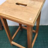 Mid-high geometric wood tab