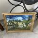 Oil painting Chaumes de Cordeville