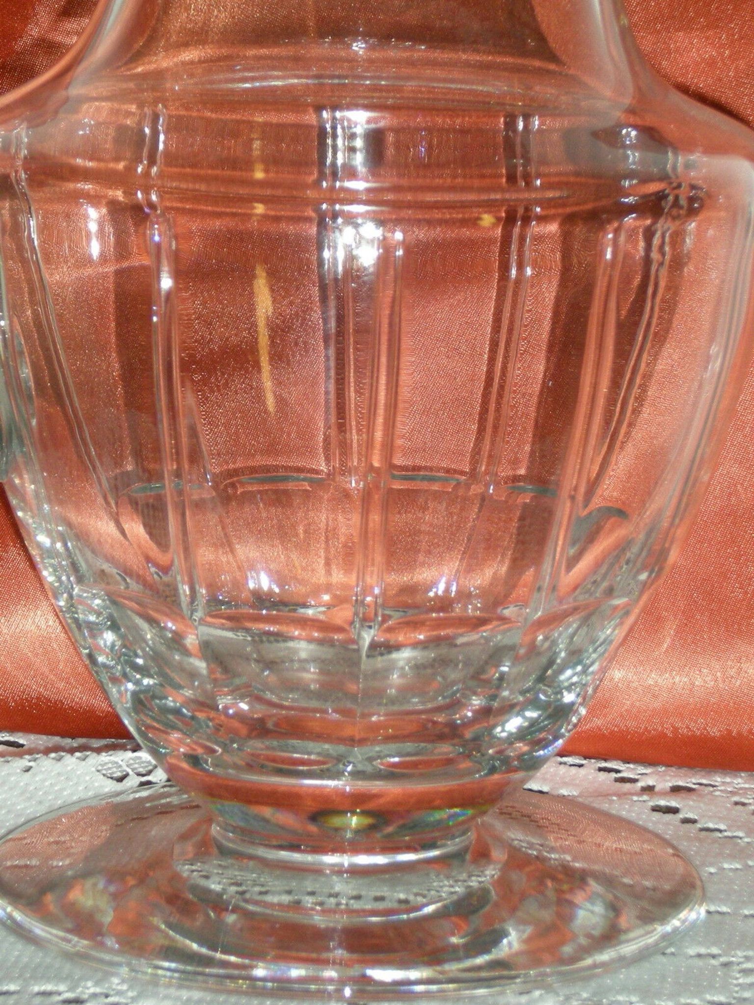 Pichet a eau en cristal style Louis Philippe