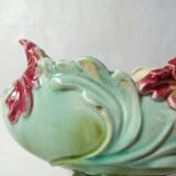 Old barbotine small earthenware planter