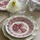 12 dessert plates Fontebasso Italy.