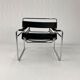 Wassily Chair B3 by Marcel Breuer, year 1980