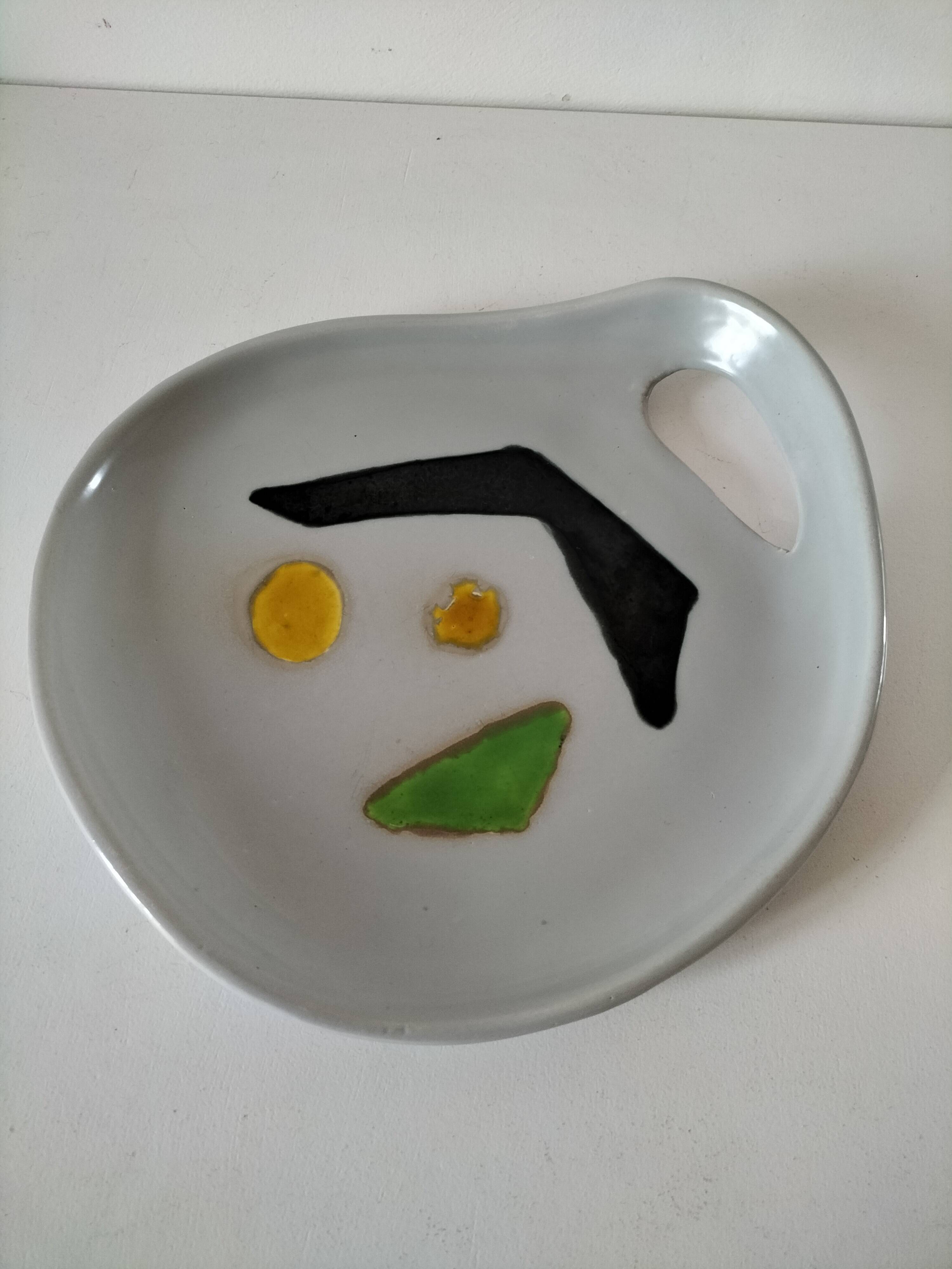 Unsigned Peter and Olga Orlando ceramic