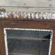 Art Deco wall display cabinet in Burmese teak with original patina.