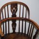 Windsor chair in solid elm circa 1860 - English furniture