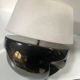 Grande Lampe Vintage • Faïence Émaillée • Louis Drimmer • Space Age • 1960