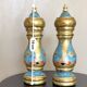 Vintage Italian Salt and Pepper Shakers - Hand Painted Wood