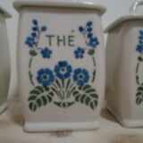 Series of 5 spice pots