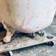 Cast iron bathtub eagle's feet