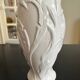 Vase with parrots
