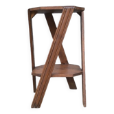 Art Deco oak side table