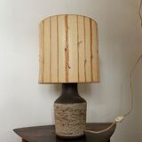 Scandinavian Style Table Lamp with Ceramic Base and Shade, 1960s