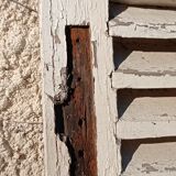 Old shutter or shutter