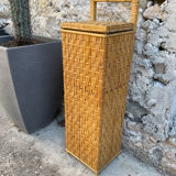 Rattan bread box