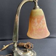 Lampe de bureau – Daum Croix de Lorraine Nancy