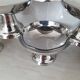 Dessert / ice cream bowls in stainless steel, Guy Degrenne style.