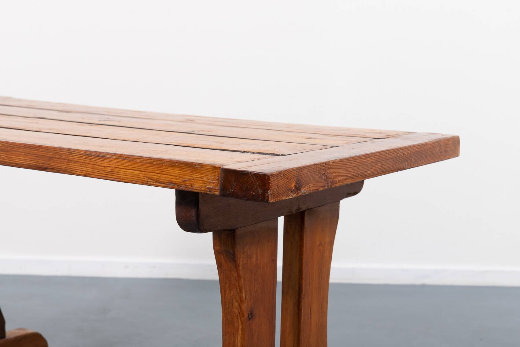 Mid-Century David Rosen solid pine table ‘Berga’ from Nordiska Kompaniet, Sweden 1950’s