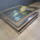 Vintage sliding top coffee table, 1970s