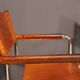 Pair of Cantilever Tubular Steel Armchairs MG5 Grassi style, 1970´s
