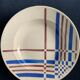 6 assiettes creuses aux couleurs basques, KG Lunéville, 1930