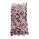 Colorful Boucherouite Moroccan rug - 126 x 195 cm