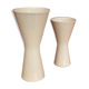 Vases Porzellan blancs par H&C Heinrich Selb années 1960