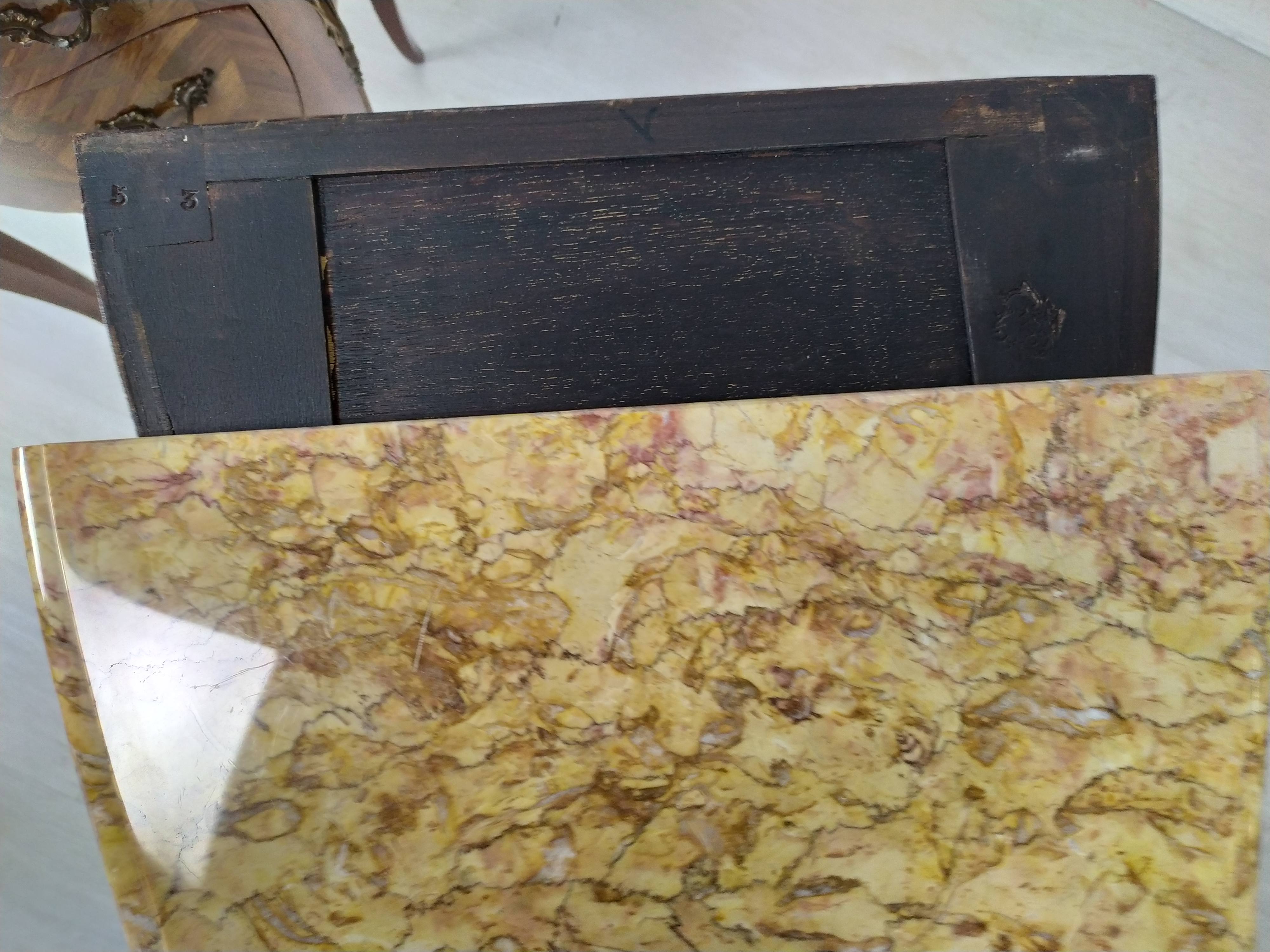 Pair of Louis XV style bedside tables