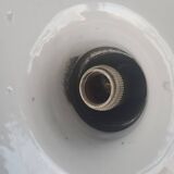 Industrial bowl suspension in enamelled sheet metal