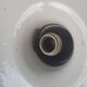 Industrial bowl suspension in enamelled sheet metal