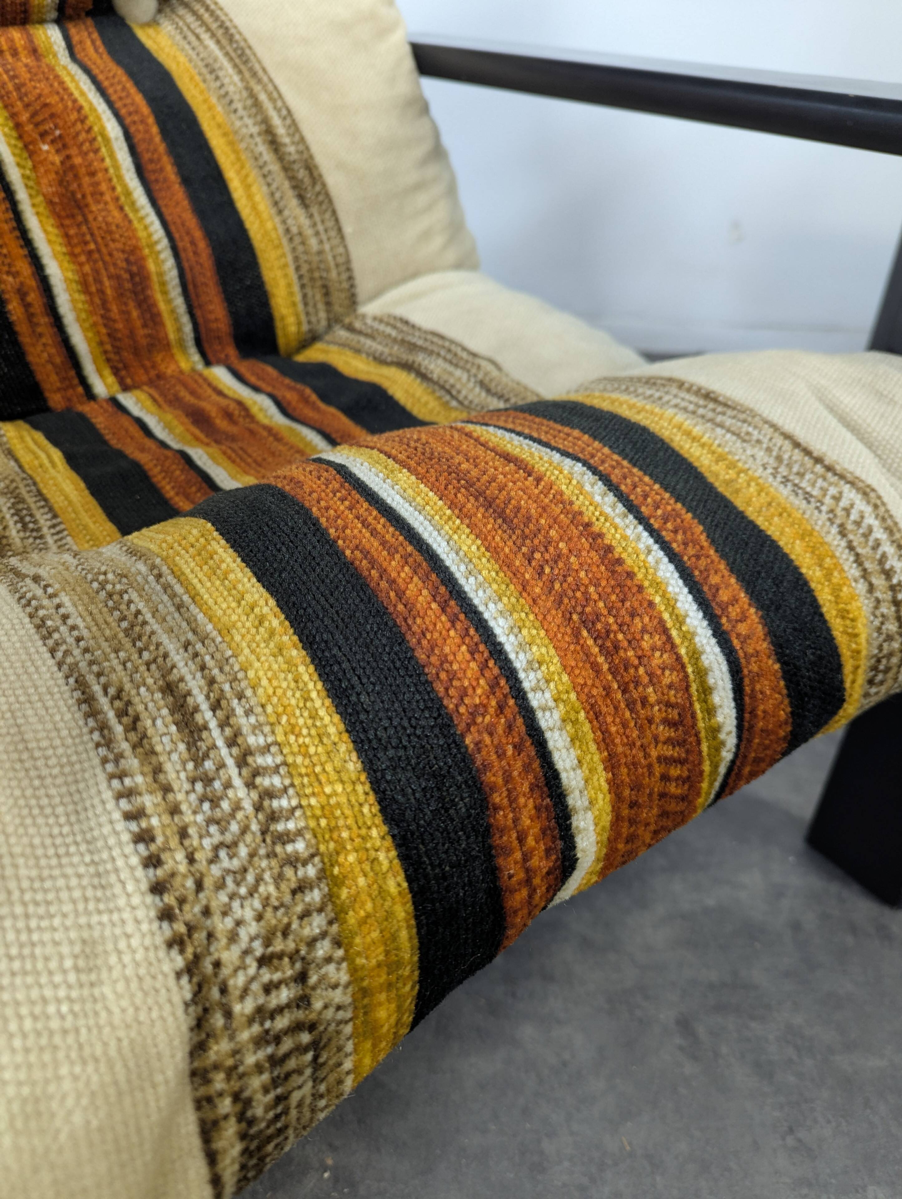 Ensemble canapé et 2 fauteuils scandinave