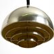 Mid Century ceiling lamp by the Vereinigte Werkstätten silver-plated