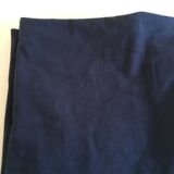 Large linen mixed blue indigo linen L 2.80