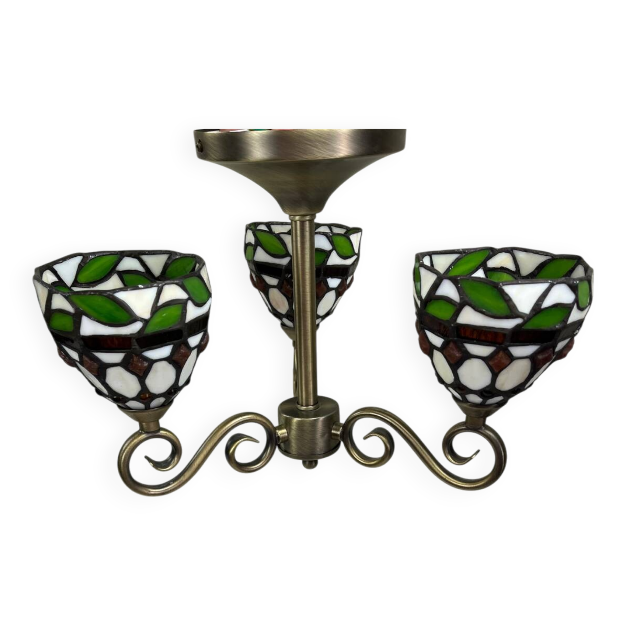 Lustre pâte de verre