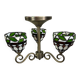 Lustre pâte de verre