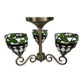 Lustre pâte de verre