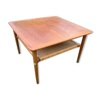 Danish coffee table in teak 60s