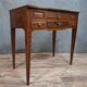 Dressing table / vanity from the Louis XVI period in walnut.