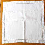 Embroidered pillowcase