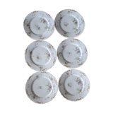 Porcelain dessert plates