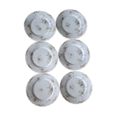 Assiettes à dessert porcelaine