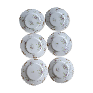 Porcelain dessert plates