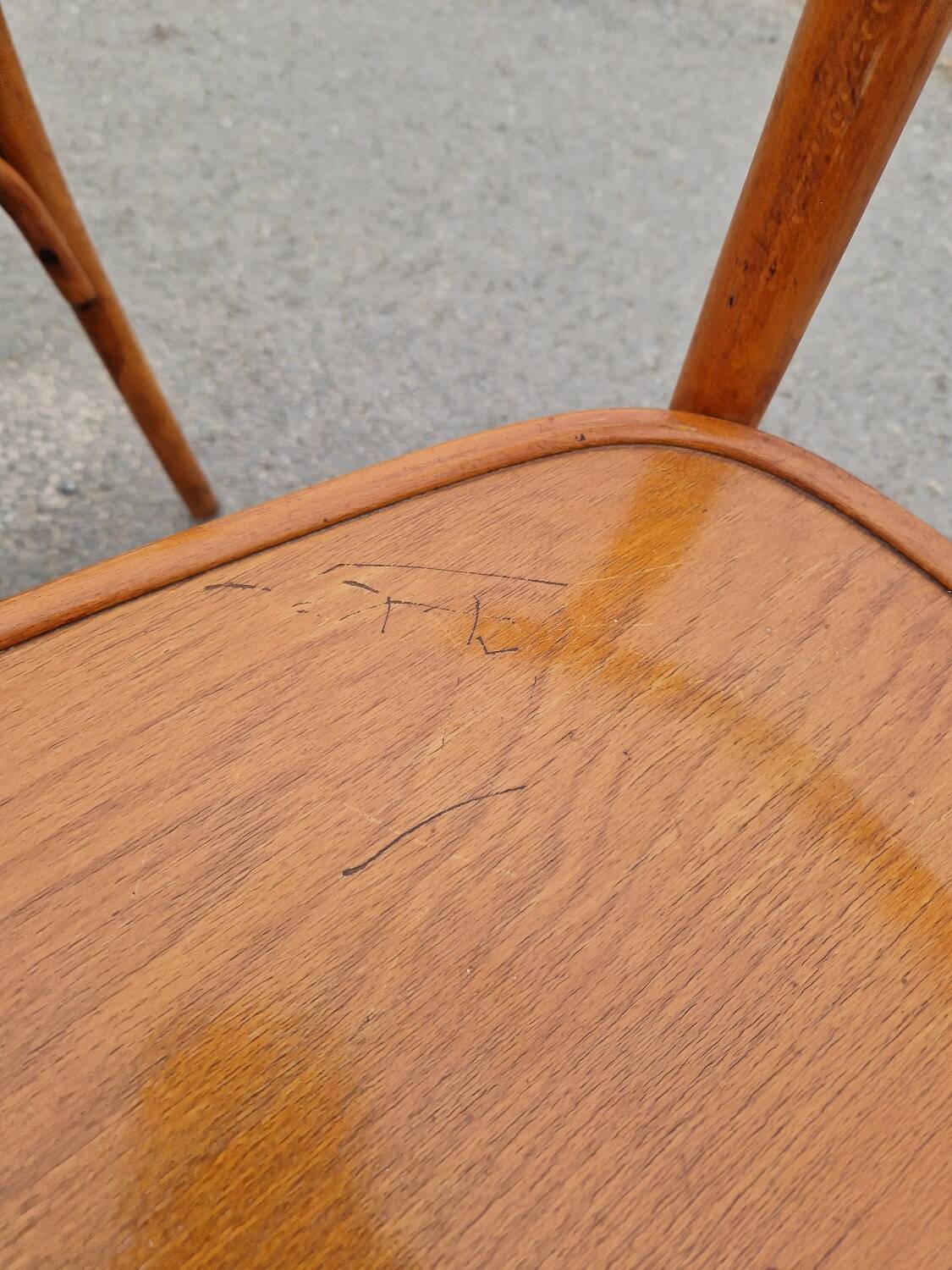 Set of 3 bistro chairs