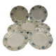 Sarreguemines Tircis barbotine art nouveau plate collection
