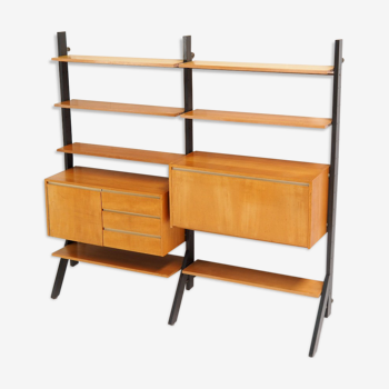 Dutch 1950s wall unit by Kho Liang Ie for Fristo