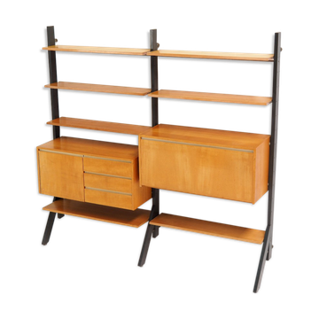 Dutch 1950s wall unit by Kho Liang Ie for Fristo